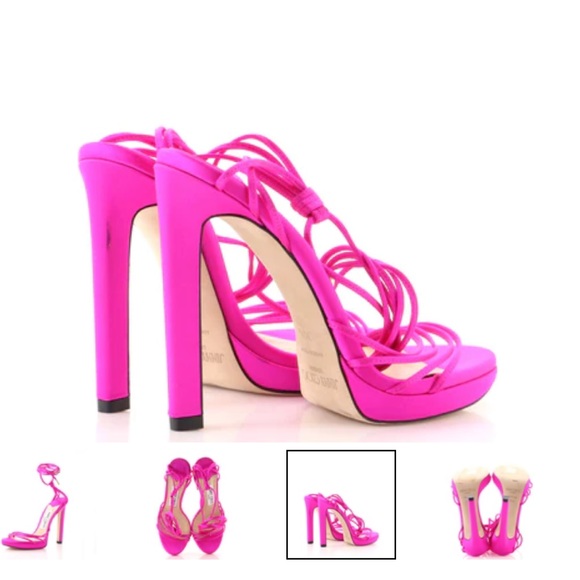 JIMMY CHOO Anita 120 Satin Heel - Picture 3 of 13